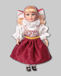 Praha Smíchov - 30cm PORCELÁN